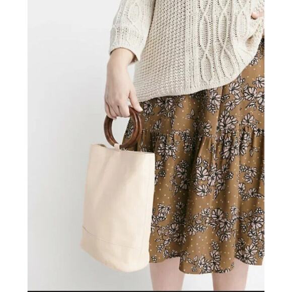 Ryllace Peasant 100% VISCOSE Mustard Promenade Tiered Floral Dress Plus Sz 20 1x - Picture 3 of 9